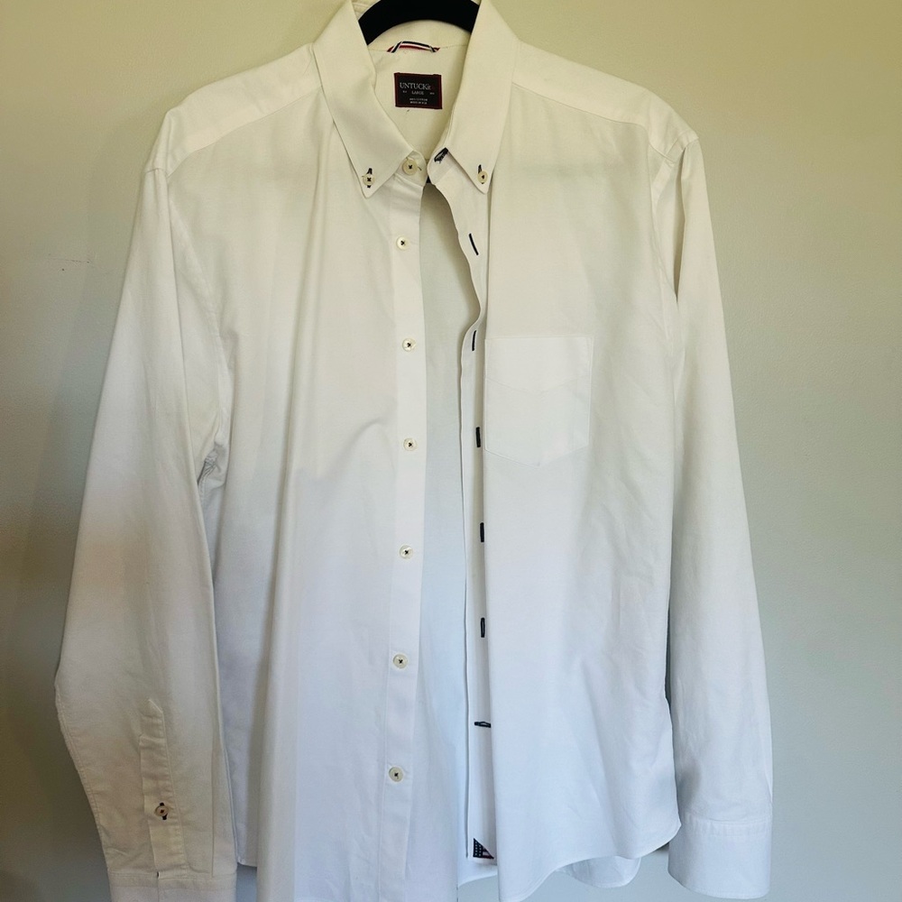 UNTUCKit Crisp White Button-Down Shirt